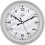 Часы настенные VAIL VL-C1023/3 круглые, серый