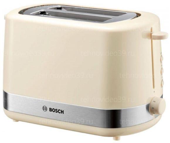 Тостер Bosch TAT 7407 бежевый купить по низкой цене в интернет-магазине ТехноВидео