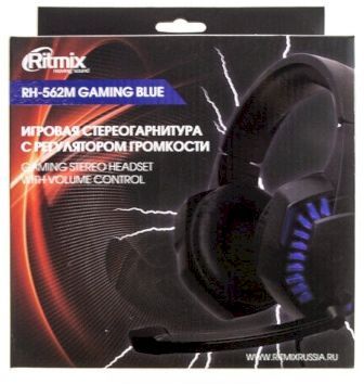 Гарнитура Ritmix RH-562M Gaming Blue