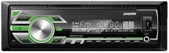 Автомагнитола Digma DCR-420G 1DIN купить по низкой цене в интернет-магазине ТехноВидео