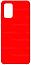Чехол-накладка для Samsung Galaxy M51, силикон/бархат, красный