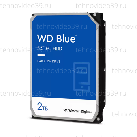 Жесткий диск 2000Gb (2TB) Western Digital Caviar Blue (WD20EARZ) купить по низкой цене в интернет-магазине ТехноВидео