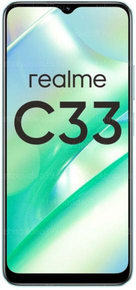 Смартфон Realme C33 4/128GB blue (RMX3627) купить по низкой цене в интернет-магазине ТехноВидео
