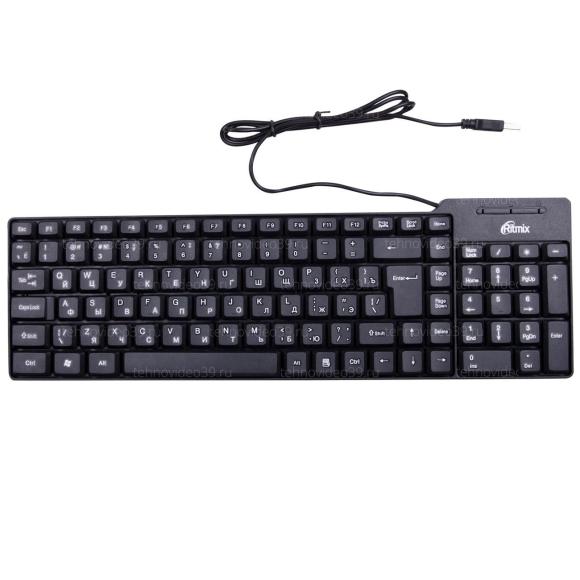 Клавиатура Ritmix RKB-100 USB купить по низкой цене в интернет-магазине ТехноВидео