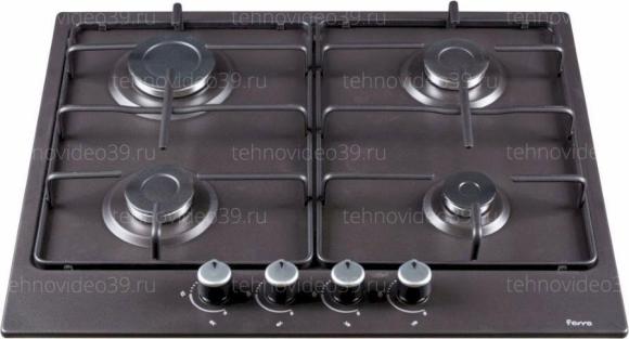 Газовая варочная поверхность Ferre EL055 черный купить по низкой цене в интернет-магазине ТехноВидео