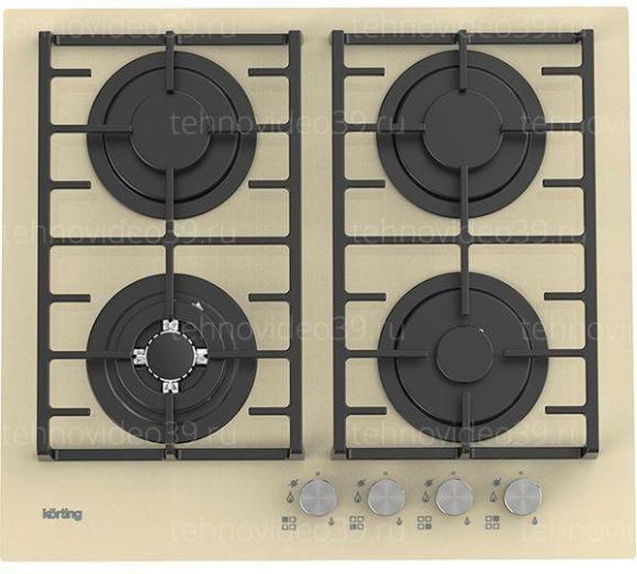 Газовая варочная поверхность Korting HGG 6825 CTB купить по низкой цене в интернет-магазине ТехноВидео
