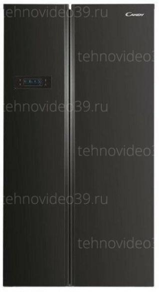 Холодильник Side by Side Candy CHSBSO 6174B черный купить по низкой цене в интернет-магазине ТехноВидео