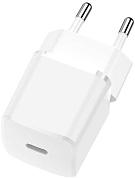Сетевое зарядное устройство TFN NANO WCRPD09 (USB C PD/3A/20W/быстрая зарядка PD/белое) купить по низкой цене в интернет-магазине ТехноВидео