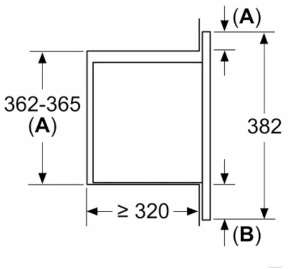 Встраиваемая микроволновая печь Bosch BFL523MW3 (белый)