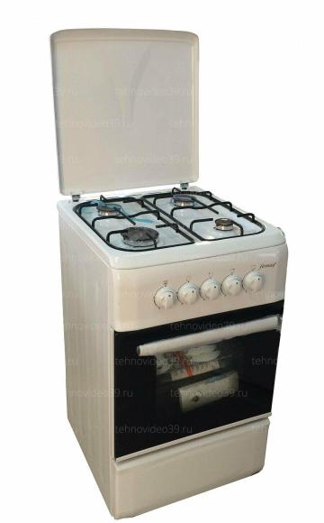 Плита газовая Ferre F5N40G1-L белая купить по низкой цене в интернет-магазине ТехноВидео