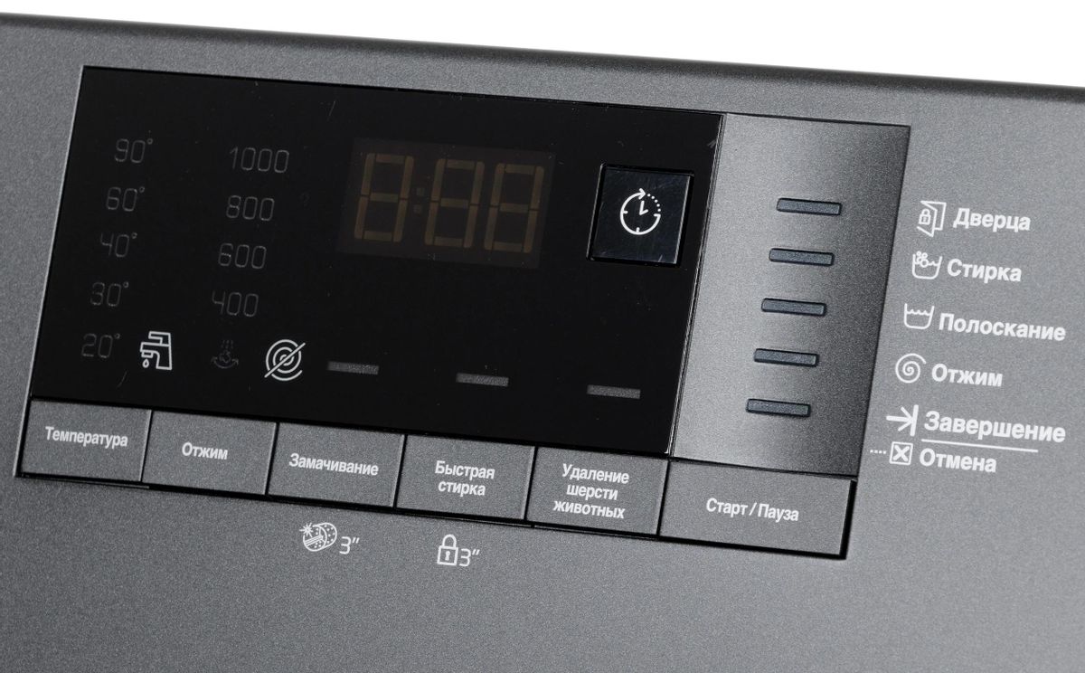 Стиральная машина Beko WSRE6512ZAA (Антрацит) (7320210019)