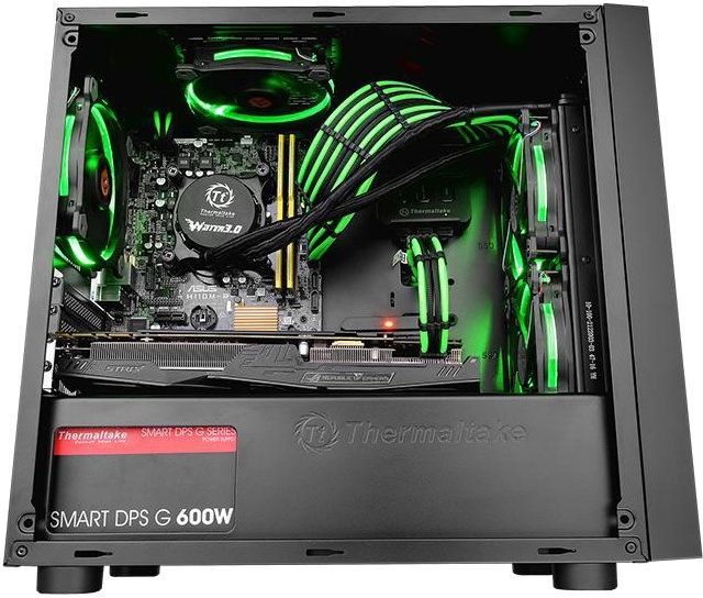 Корпус Thermaltake Versa H17 CA-1J1-00S1NN-00 Black