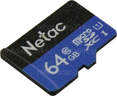 Память micro Secure Digital Card 64Gb class10 Netac / без адаптера SD (NT02P500STN-064G-S) купить по низкой цене в интернет-магазине ТехноВидео