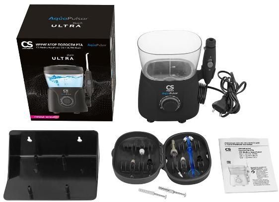 Ирригатор полости рта CS Medica AquaPulsar OS-1 ULTRA Black (черный)