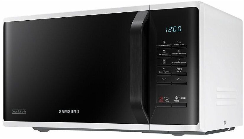 Микроволновая печь Samsung MS 23K3513AW черный/белый