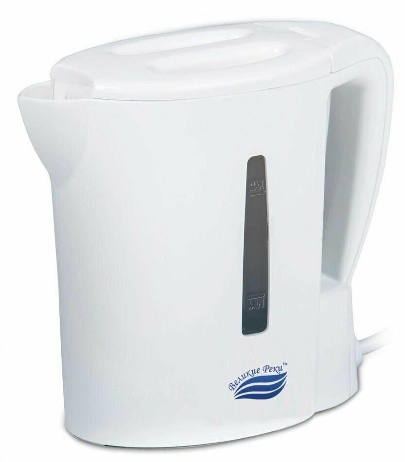 Электрический чайник Великие Реки Мая-1 бело-салатовый