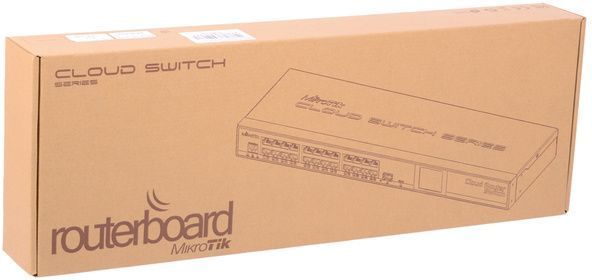 Коммутатор Mikrotik CSS326-24G-2S+RM