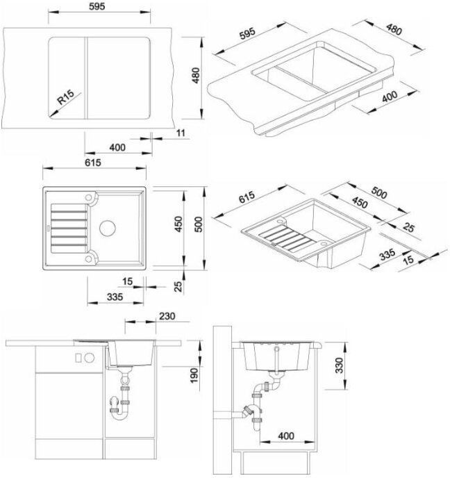 Мойка Blanco Zia 40S Silgranit PuraDur II черный (526006)