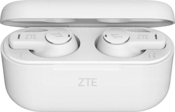 Беспроводная гарнитура ZTE LiveBuds bluetooth, с зарядным кейсом, Белые купить по низкой цене в интернет-магазине ТехноВидео