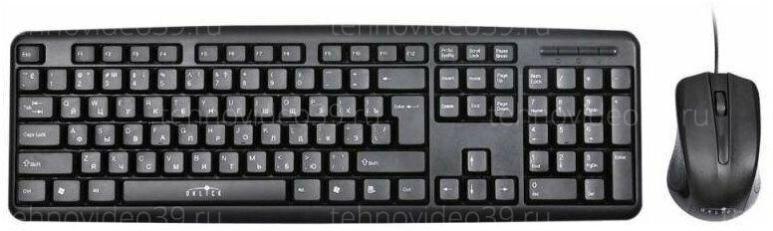 Комплект Оклик клавиатура + мышь 600M клав:черный мышь:черный USB купить по низкой цене в интернет-магазине ТехноВидео