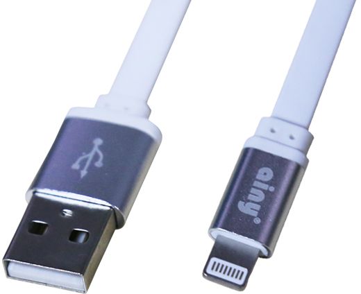 Кабель Ainy 8pin 1.0m белый (FA-052B)