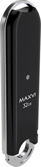 USB Flash Drive 32Gb Maxvi P2 Black (FD32GBUSB20C10P2)