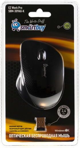 Мышь беспроводная Smartbuy 309AG (SBM-309AG-K)