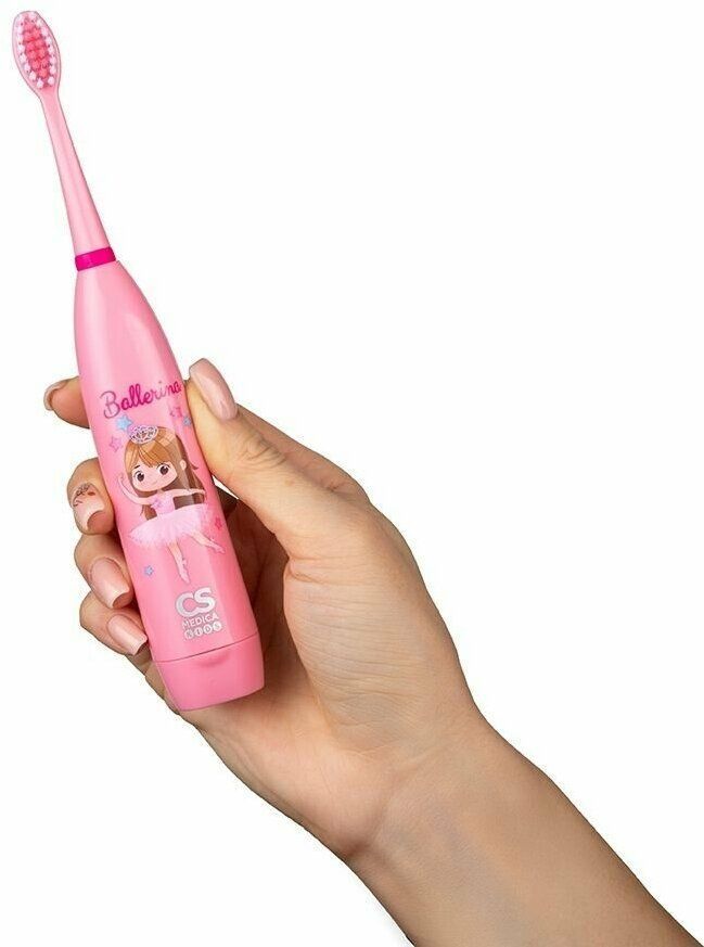 Электрическая звуковая зубная щетка CS Medica KIDS CS-9190-F