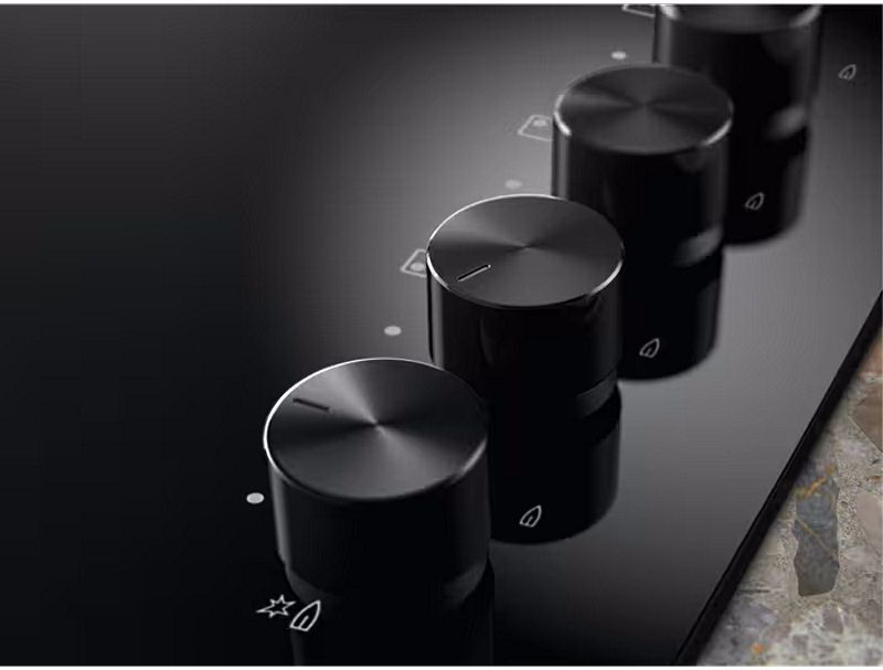 Газовая варочная поверхность Electrolux EGG 6407K 600 Gas on Glass черный