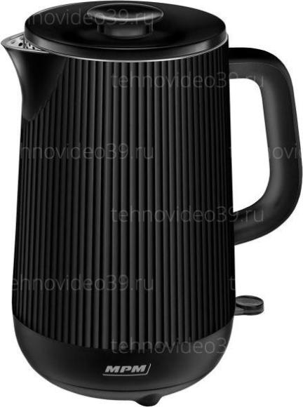 Электрический чайник MPM MCZ-115/C черный купить по низкой цене в интернет-магазине ТехноВидео