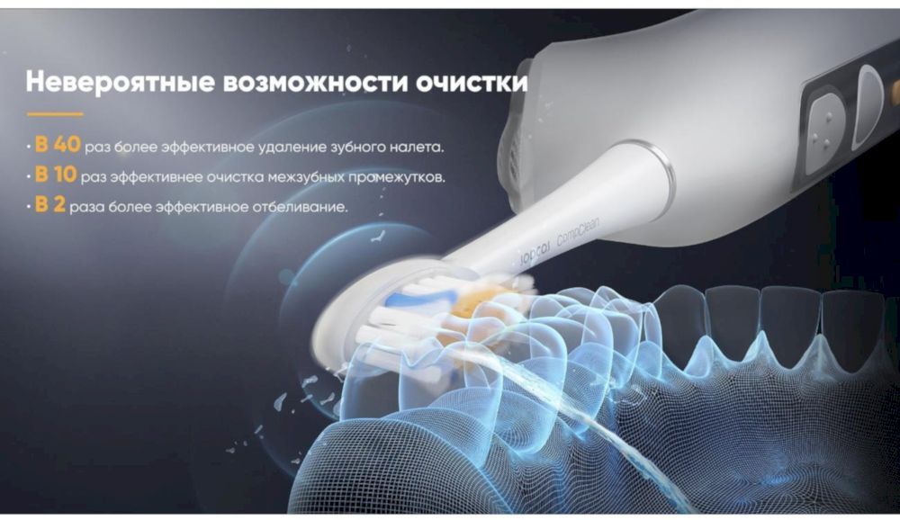 Зубная щетка с ирригатором Soocas T03