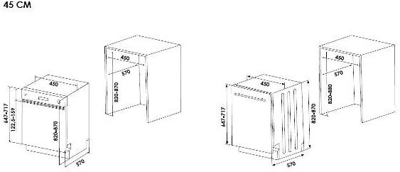 Посудомоечная машина Schaub Lorenz SLG VI4511