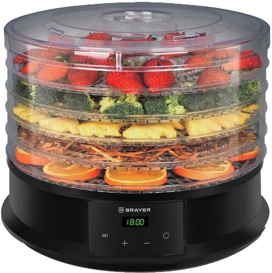 Сушилка для овощей Brayer BR1902 черный