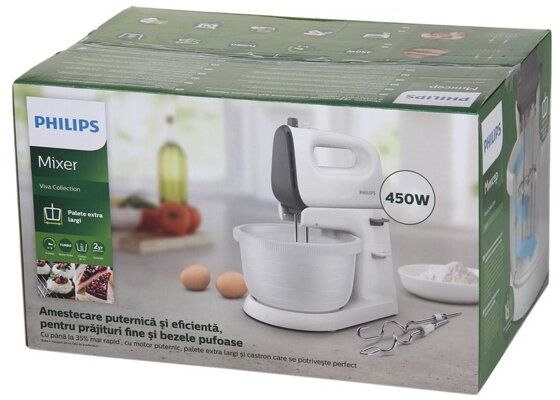Миксер Philips HR3745/00, светло-серый