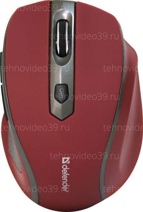 Беспроводная мышь Defender Safari MM-675 красный (52676) купить по низкой цене в интернет-магазине ТехноВидео