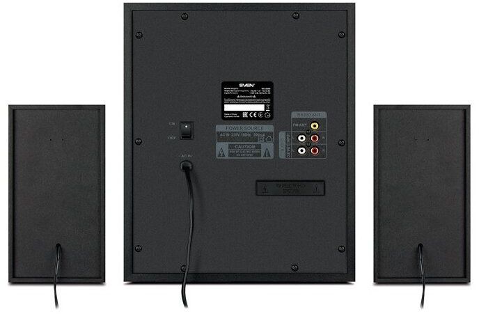 Колонки 2.1 SVEN MS-2080 Чёрный (SV-018771)