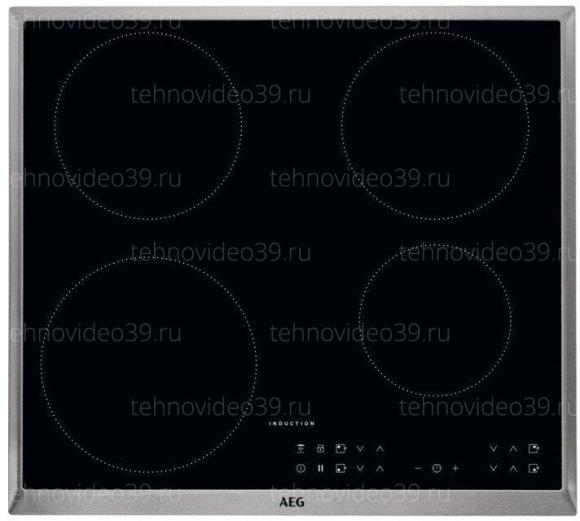 Индукционная варочная поверхность AEG IKB 64301XB черный купить по низкой цене в интернет-магазине ТехноВидео