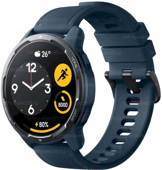 Смарт-часы Xiaomi Watch S1 Active, синие (BHR5467GL) купить по низкой цене в интернет-магазине ТехноВидео