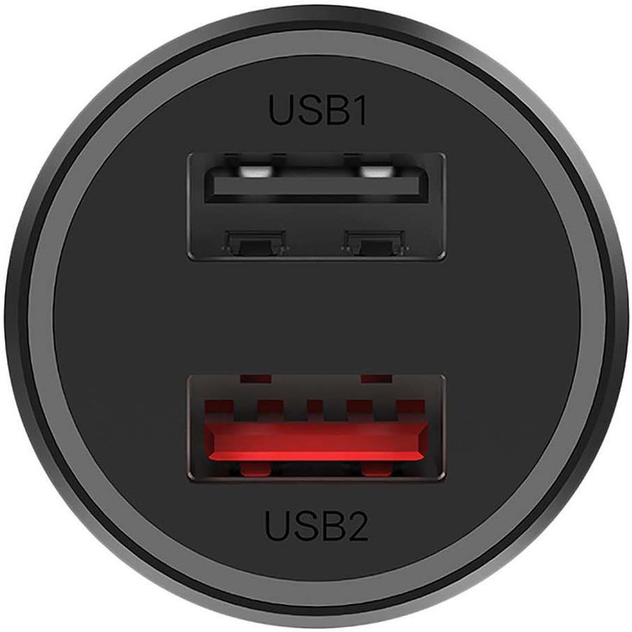 Автомобильное зарядное устройство Xiaomi Mi 37W Dual-Port Car Charger (GDS4147GL)