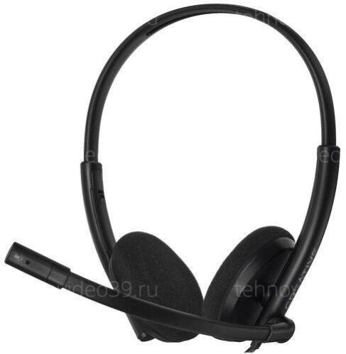 Наушники с микрофоном Creative HS-220 черный USB (51EF1070AA000) купить по низкой цене в интернет-магазине ТехноВидео