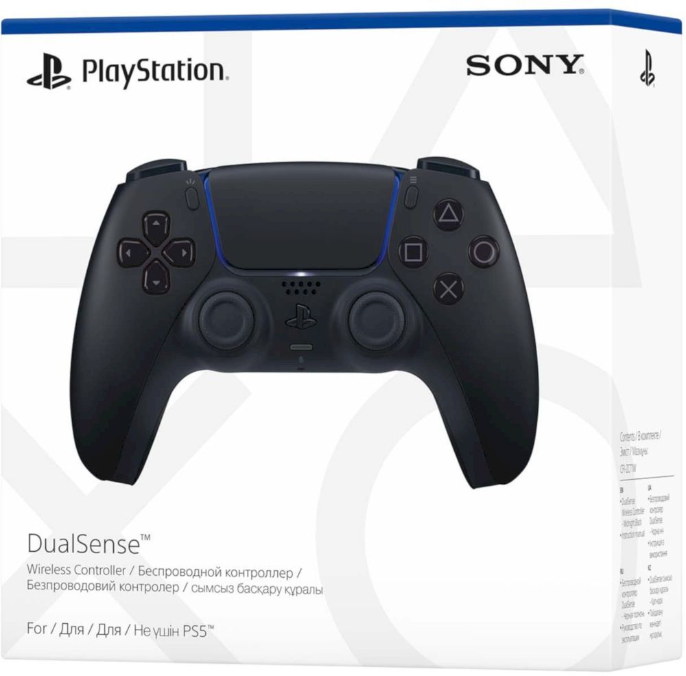 Геймпад Sony PlayStation Dualsense for PS5 Black (CFI-ZCT1W)