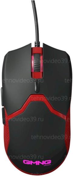 Мышь Оклик GMNG 709GM черный/красный оптическая (3200dpi) USB (6but) купить по низкой цене в интернет-магазине ТехноВидео