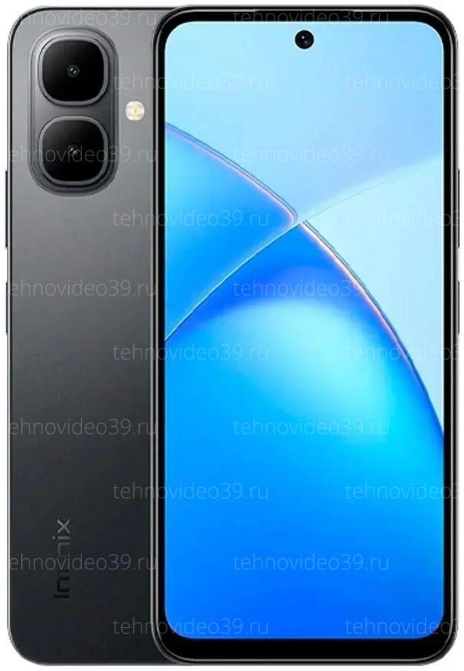 Смартфон Infinix SMART 10 4/128 ГБ, чёрный (X6725D) купить по низкой цене в интернет-магазине ТехноВидео