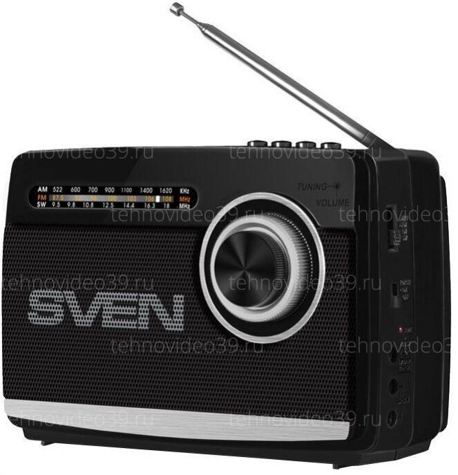 Радиоприемник Sven SRP-535 черный (SV-017187) купить по низкой цене в интернет-магазине ТехноВидео