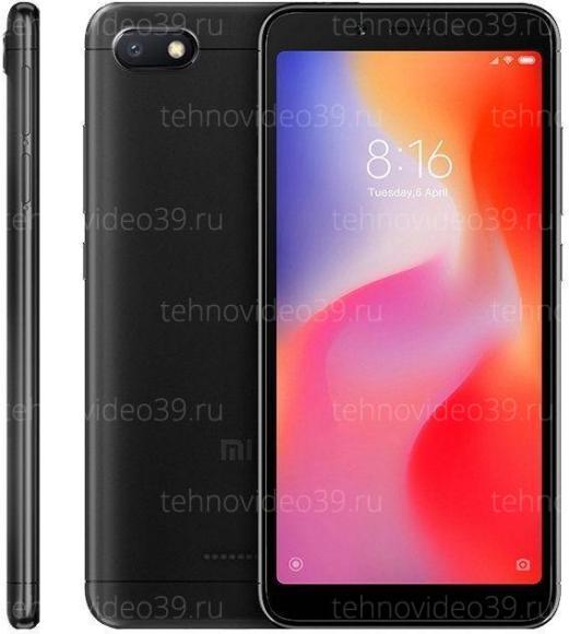 Чехол накладка Case Deep Matte, для Xiaomi Redmi 6 TPU, черный, мат 4277 купить по низкой цене в интернет-магазине ТехноВидео