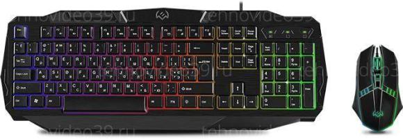 Игровой комплект Sven GS-9100 (клавиатура, мышка) (SV-018436) купить по низкой цене в интернет-магазине ТехноВидео