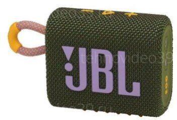 Портативная колонка JBL GO 3 'GREEN' (JBLGO3GRN) купить по низкой цене в интернет-магазине ТехноВидео