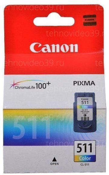 Картридж Canon CL-511 для MP240/MP260/MP480 (Color) (9ml) (2972B007) купить по низкой цене в интернет-магазине ТехноВидео