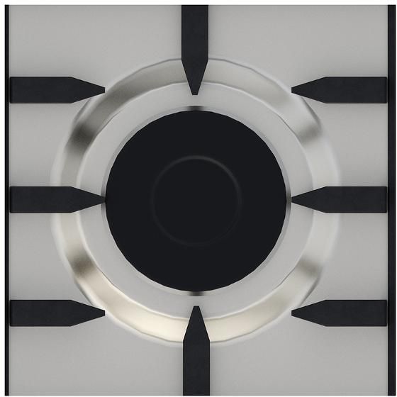 Газовая варочная поверхность Krona VOLLE 45 IX K (КА-00005288)