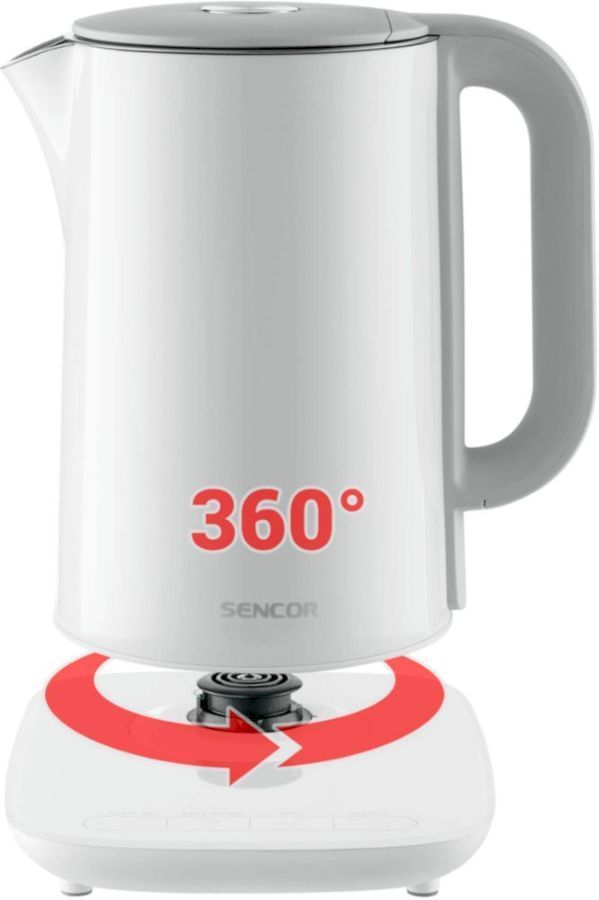Электрический чайник Sencor SWK 1591WH белый